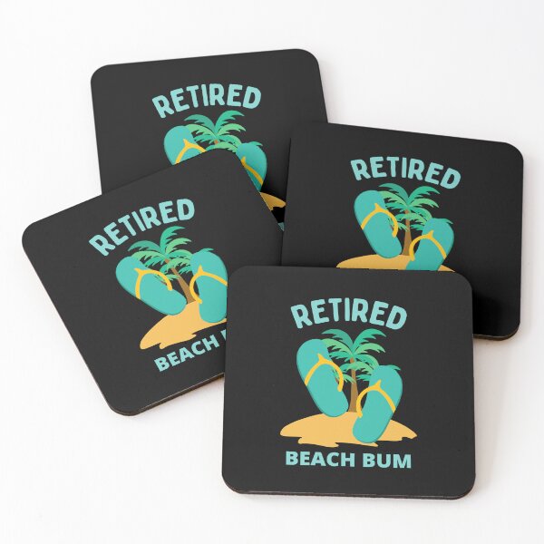 Item preview, Retired Beach Bum designed and sold by GasconyPassion.