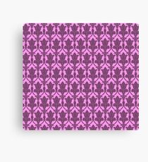 A Study in Pink Canvas Print