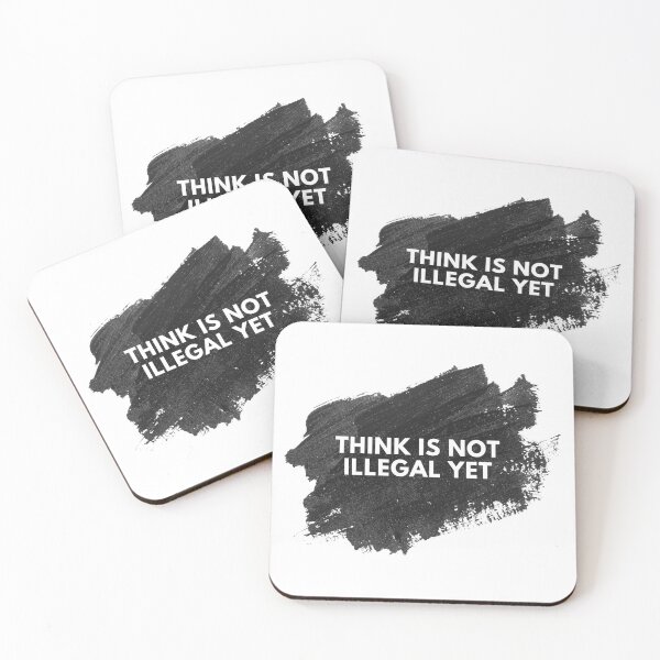 Item preview, Think Is Not Illegal Yet  - Funny Style Men Women Christmas Gift designed and sold by Ramesh ⭐⭐⭐⭐⭐.