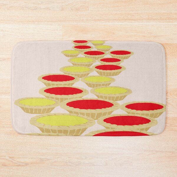 Item preview, Lemon Curd and Strawberry Jam Tarts designed and sold by rcottoncreative.