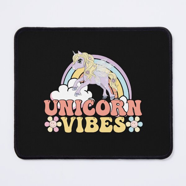 Item preview, Retro Unicorn Vibes Rainbow designed and sold by HappyLifeCreate.