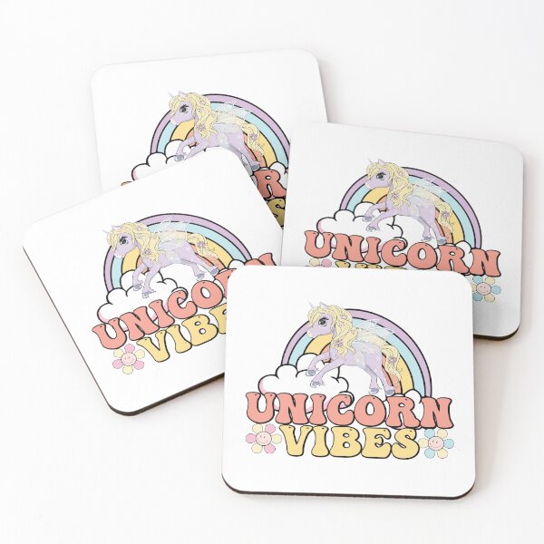 Item preview, Retro Unicorn Vibes Rainbow designed and sold by HappyLifeCreate.