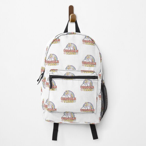 Item preview, Retro Unicorn Vibes Rainbow designed and sold by HappyLifeCreate.
