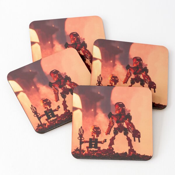Item preview, Toa & Turaga of Fire designed and sold by chroncler.
