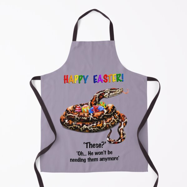 Item preview, Happy Easter! Minus the Bunny... | B Cartoon Burmese Python designed and sold by Snootrac.