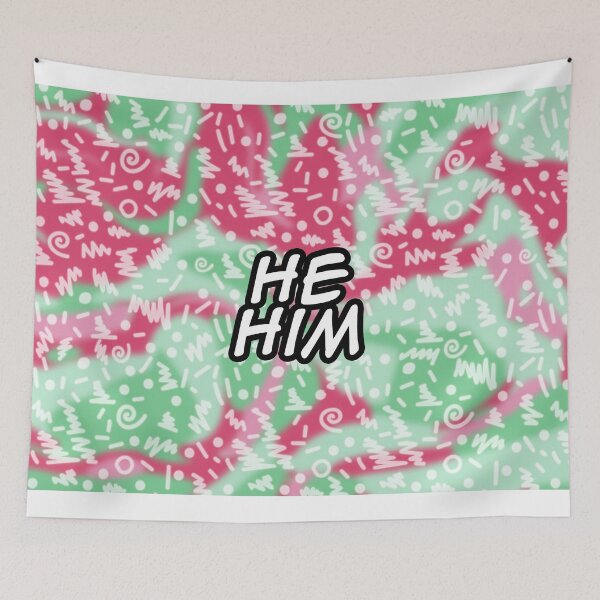 Item preview, abrosexual he him pronouns designed and sold by Jemjae1112.