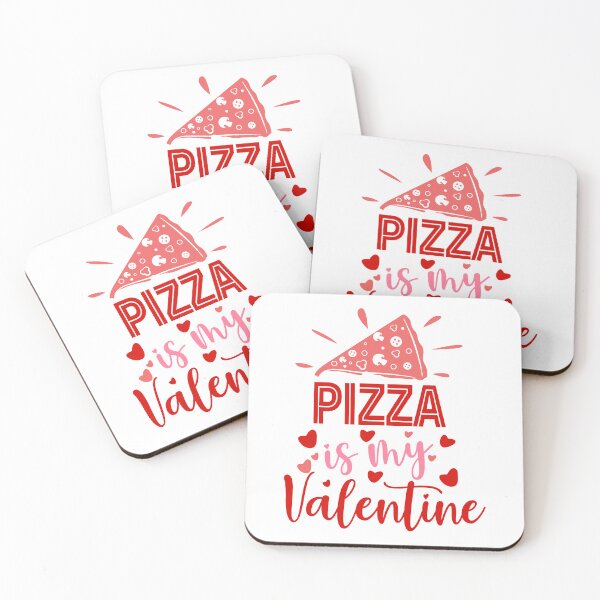 Item preview, Pizza is my Valentine, Anti Valentine designed and sold by Sunnyhova.