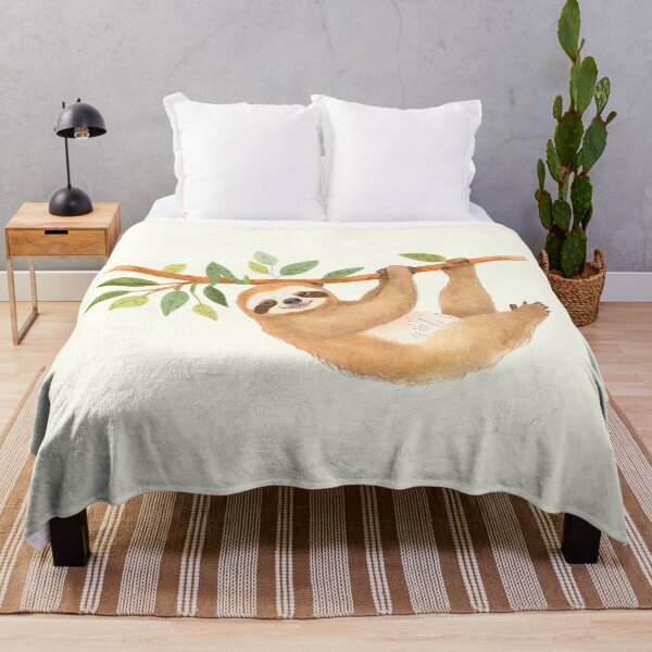 Item preview, Kawaii Sloth Watercolor designed and sold by Odd World.
