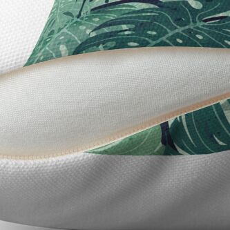 Alternate view of Monstera Melt (in Green) Floor Pillow