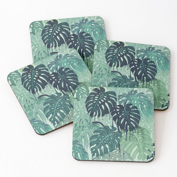 Item preview, Monstera Melt (en verde) designed and sold by littleclyde.