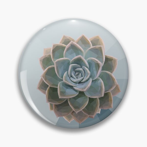 Item preview, Low Poly Teak Succulent designed and sold by ErinFCampbell.