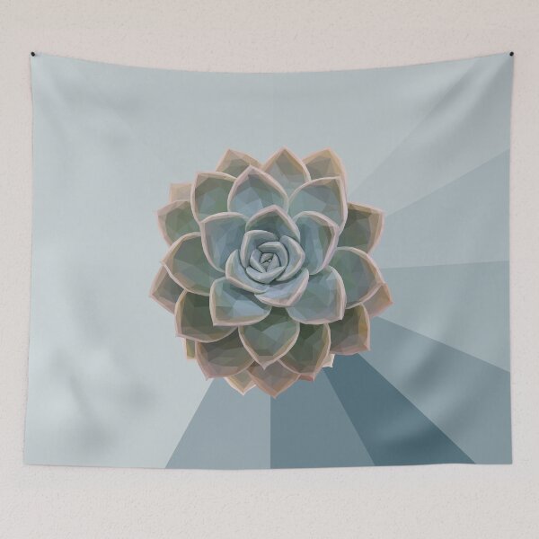 Item preview, Low Poly Teak Succulent designed and sold by ErinFCampbell.