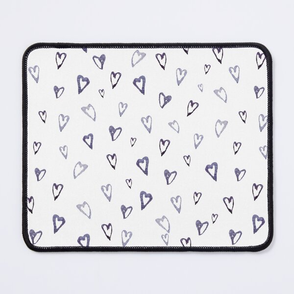 Item preview, Heart glitter cute seamless pattern purple sketch designed and sold by Yana Mustafina | Boho Soulful Designs.