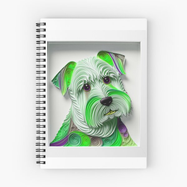 Item preview, Quilling Animal Dog Paper Cut Style designed and sold by PhiloSophyEye.