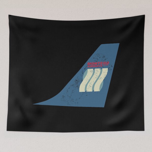 Item preview, MONTEGO AIRWAYS FLIGHT 828 FIN designed and sold by karmadesigner.