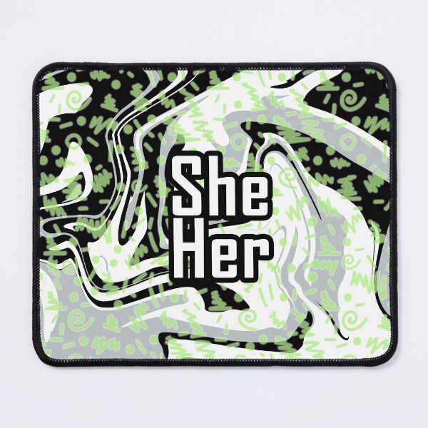 Item preview, agender she her pronouns designed and sold by Jemjae1112.