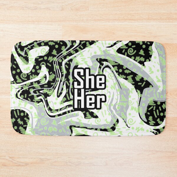 Item preview, agender she her pronouns designed and sold by Jemjae1112.