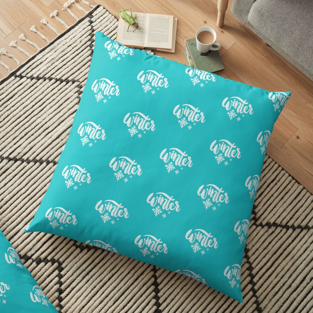 Winter magic Floor Pillow