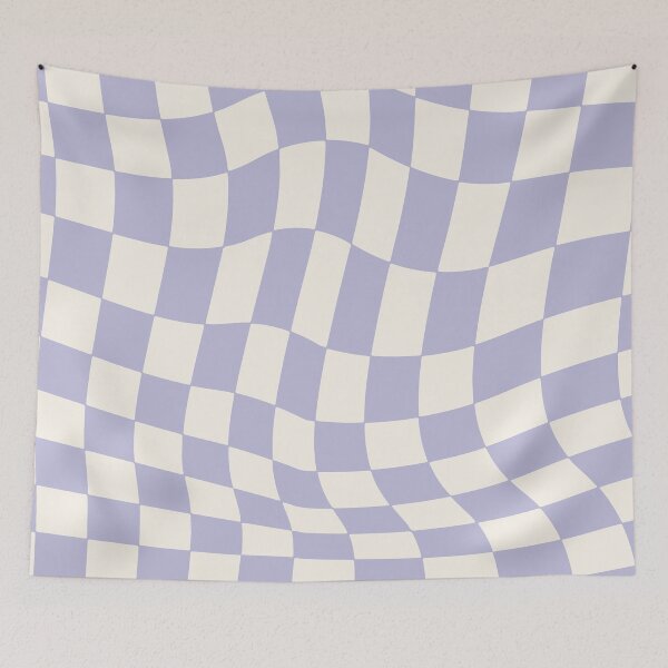 Item preview,  distorted checkerboard pattern designed and sold by asymmetrickid.