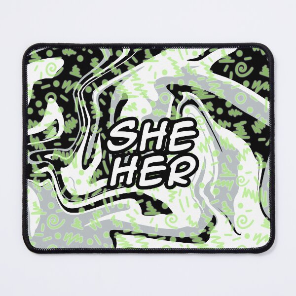 Item preview, agender she her pronouns designed and sold by Jemjae1112.