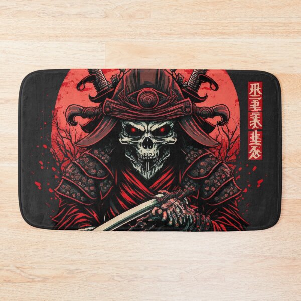 Item preview, The Samurai of the Crimson Night designed and sold by Abili-Tees.