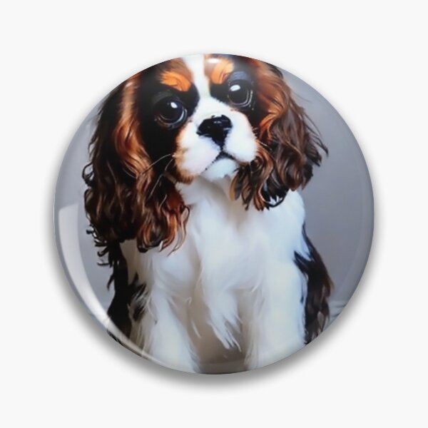 Item preview, King Charles Spaniel's Charm: A Portrait of a Royal Companion designed and sold by DreamNebula.