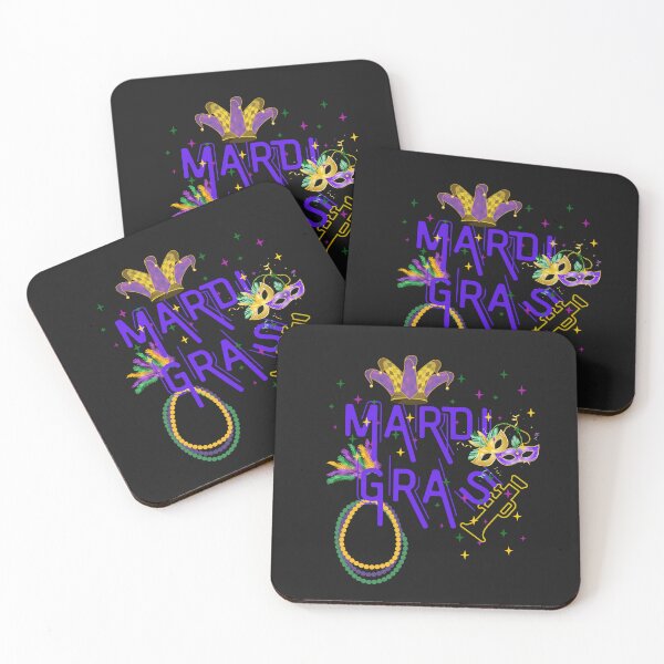 Item preview, Jester hat Mardi Gras beads designed and sold by murielsfaith.
