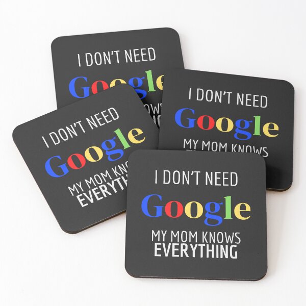 Item preview, I Don't Need Google My Mom Knows Everything - Funny Mom designed and sold by Miralspicks.