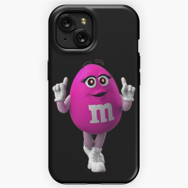 Cute Pink Candy M&M Phone Case for iPhone and Samsung Phones