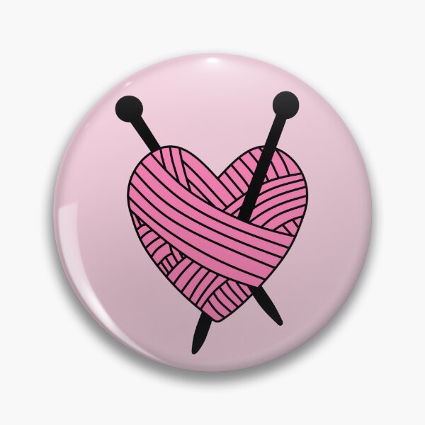 Item preview, Yarn Heart (Pink) designed and sold by nklange240.