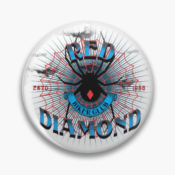 Item preview, Red Diamond Biker Club designed and sold by ForecastVSN.