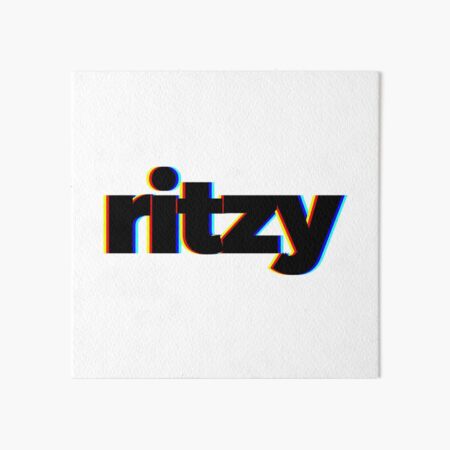Ritzy Art Board Print