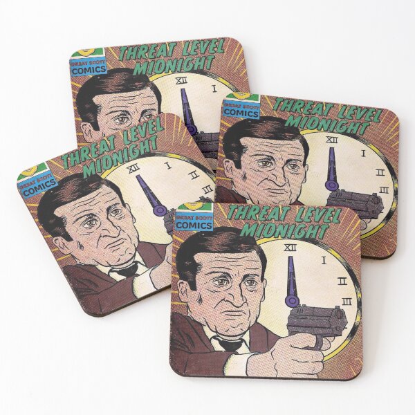 Item preview, Threat Level Midnight designed and sold by Shayli Kipnis.