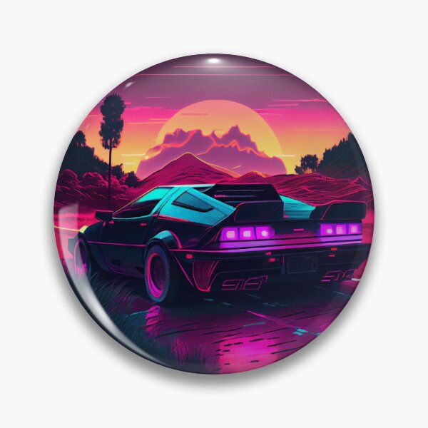 Item preview, Synthwave in the Great Outdoors designed and sold by LukeAiWalker.
