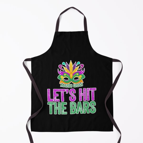 Item preview, MARDI GRAS LET'S HIT THE BARS designed and sold by w1ckerman.