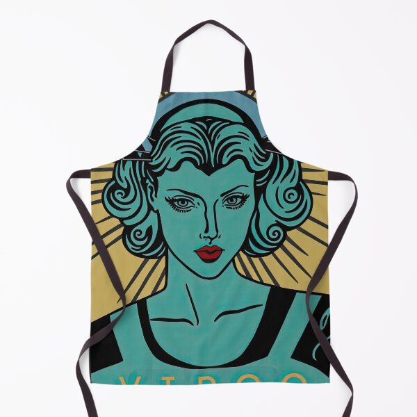 Item preview, Virgo Sign Astrology Art in the Style of a Tarot Card designed and sold by ThatsTheStyle.