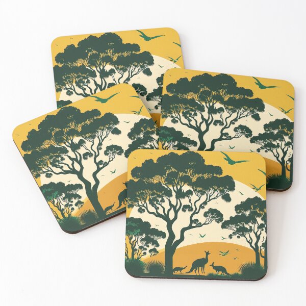 Item preview, Australian savannah landscape designed and sold by AreteSticker.