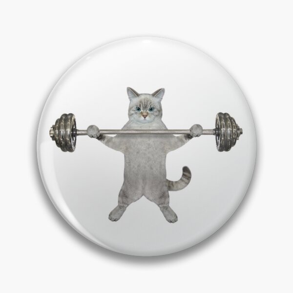 Item preview, cat in a gym designed and sold by The Enthousiaste.