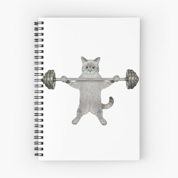 Item preview, gato en un gimnasio designed and sold by The Enthousiaste.
