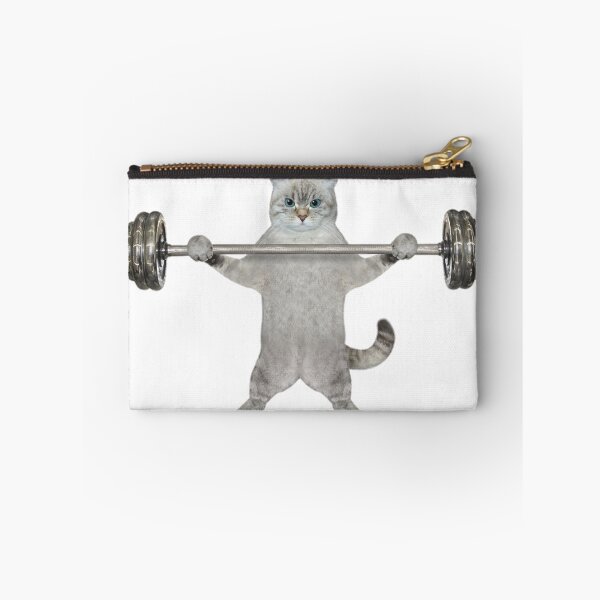 Item preview, cat in a gym designed and sold by The Enthousiaste.
