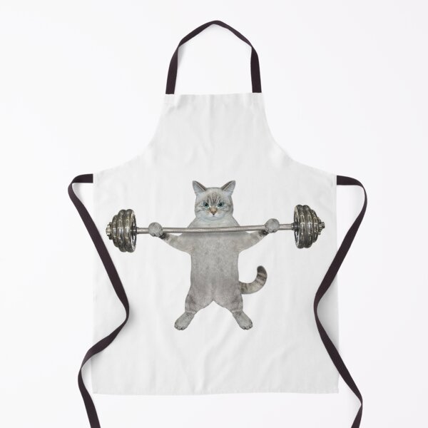 Item preview, cat in a gym designed and sold by The Enthousiaste.