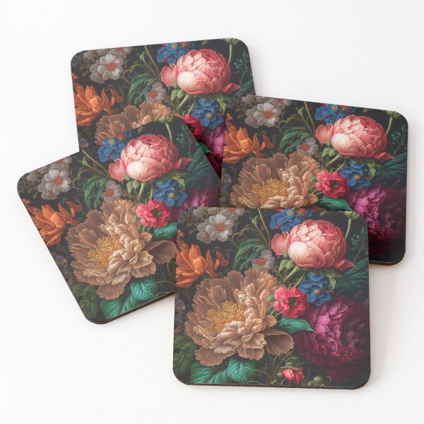 Item preview, Digital painting of a bunch of flowers 3 designed and sold by Simone Davino.