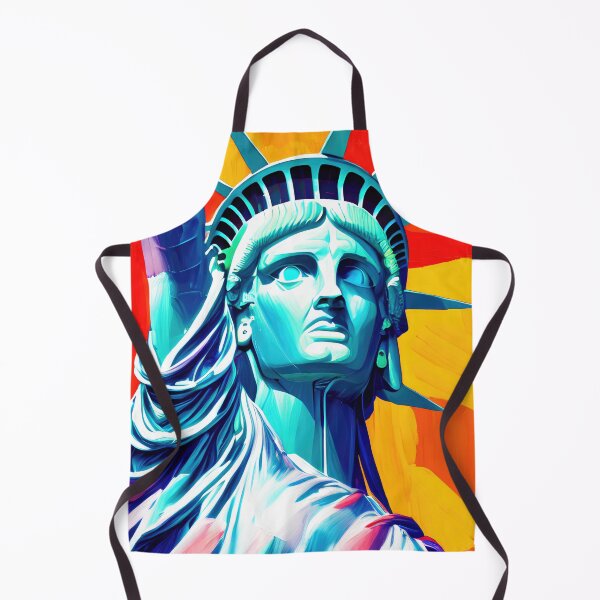 Item preview, Statue of Liberty vibrant oil painting No1 designed and sold by angelisart.