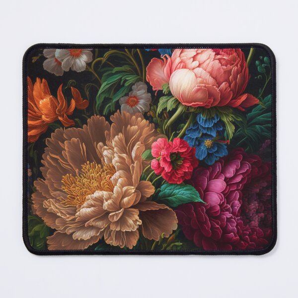 Item preview, Digital painting of a bunch of flowers 3 designed and sold by Simone Davino.