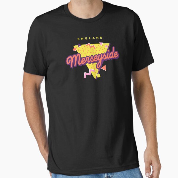 Item preview, Retro 90s Pop 'Merseyside' Vintage England designed and sold by dinosareforever.
