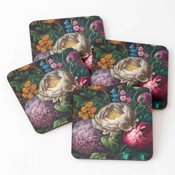 Item preview, Digital painting of a bunch of flowers designed and sold by Simone Davino.