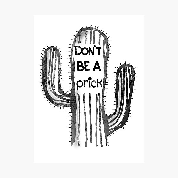 Item preview, Don’t be a prick designed and sold by artbycaseylh.