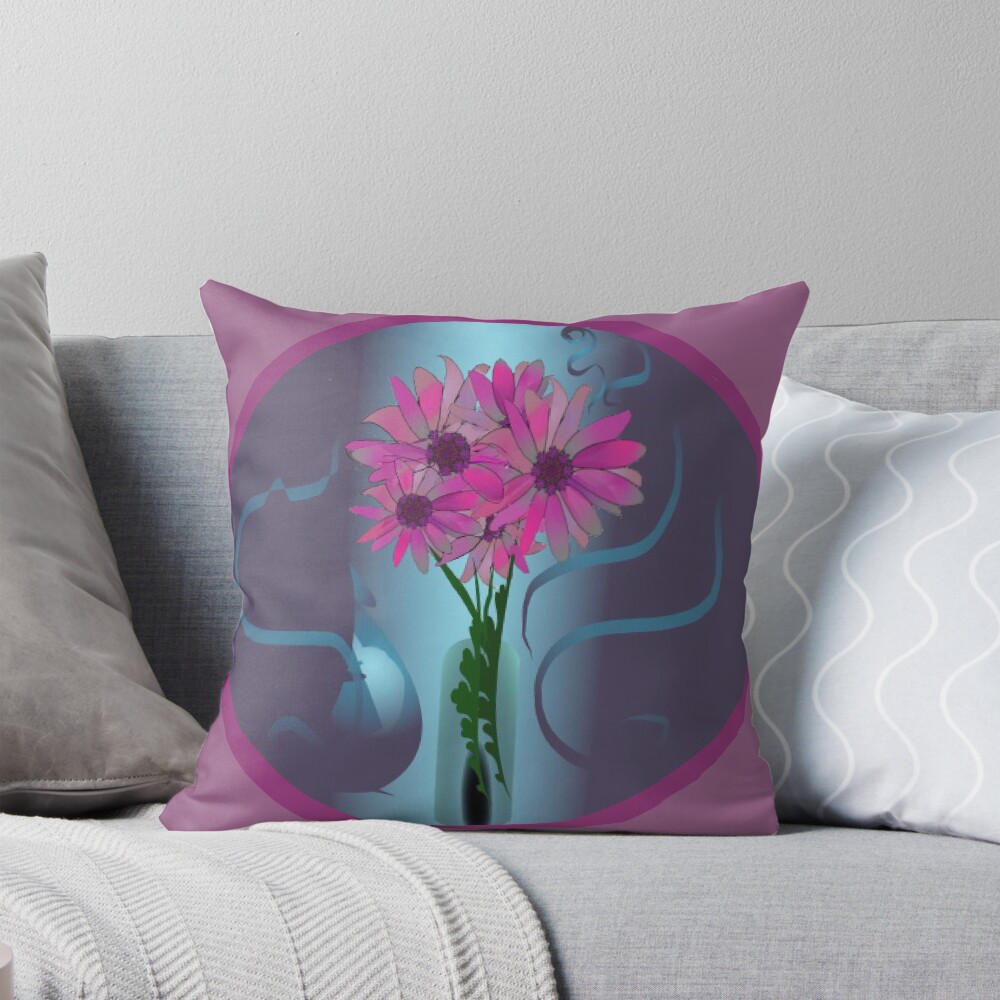 Item preview, Throw Pillow designed and sold by Taimei.