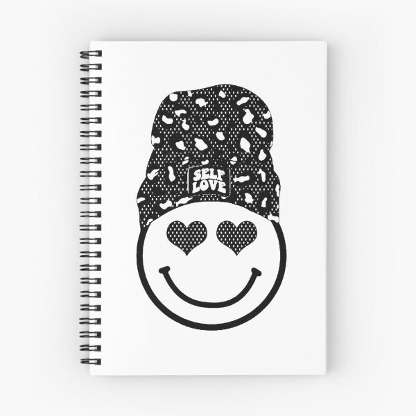 Item preview, Self Love Black & White Smiley Face designed and sold by FortuneCookieTs.
