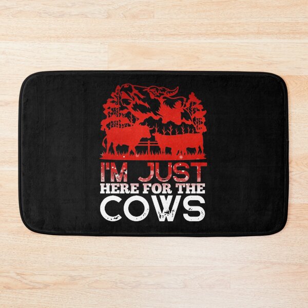 Item preview,  I'm just here for the Cows - Red version Cow lovers designed and sold by FarmsteadAcers.